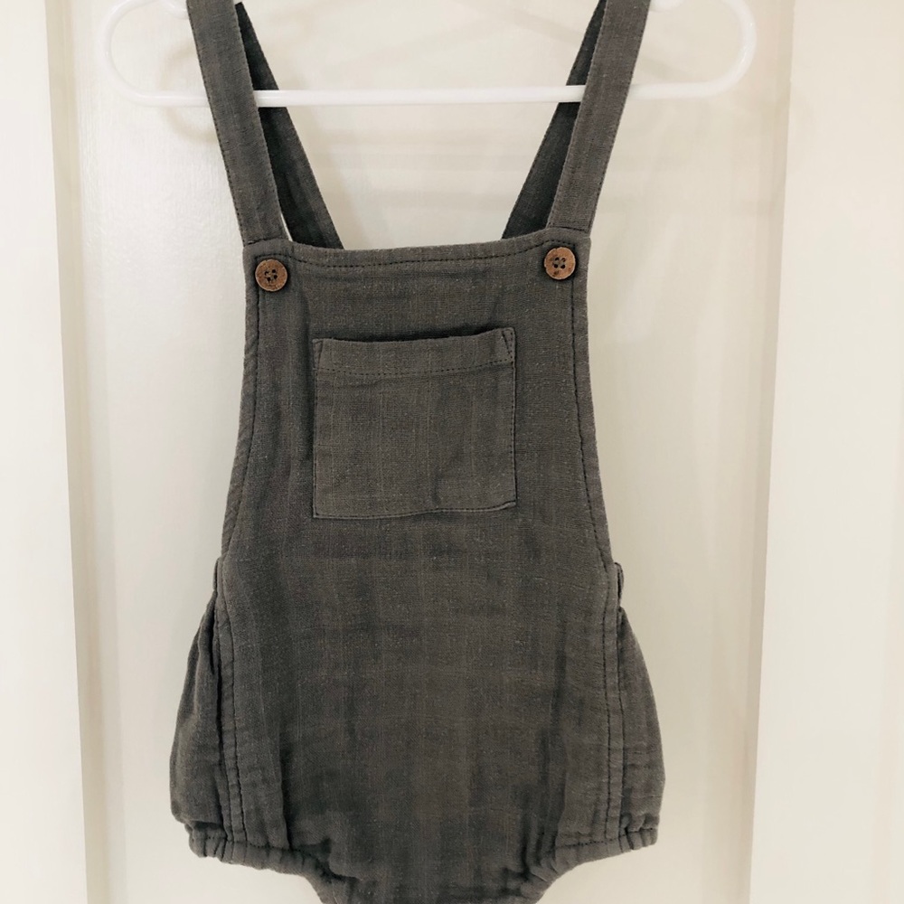 Jamie Kay Sammy Playsuit Willow Green 1YR